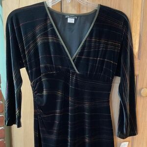 Tessuto Beautiful NWT Velour Dress - Holiday/Festive/Party - Size L